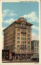 Marshall Texas TX Hotel c1940s Linen Postcard picture