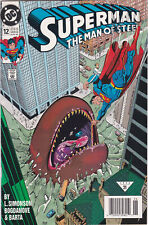 Superman: The Man of Steel #12, (1991-2003) DC Comics, High Grade, Newsstand picture