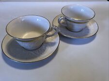 Vintage Wedgwood Patrician Coffee ☕️ Cup, Set Saucer Floral Gold Trim England picture