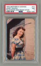 1953 Mother's Cookies Television & Radio Stars #10 Janet Waldo PSA 7 NM #6901396 picture