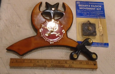 Shriners International Masonic Society Wood Wall Clock, picture