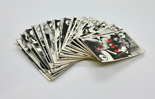 Erotic playing cards, naked women. Very old. Models. Vintage full deck 36 pcs picture