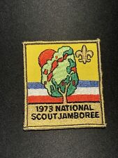 VINTAGE BSA PATCH / NATIONAL SCOUT JAMBOREE / 1973 picture