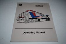 2003 Canadian Pacific/GE AC4400CW Locomotive Operating Manual W/Road Numbers picture
