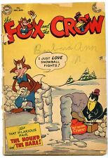 Fox & the Crow 1 (Jan 1952) GD (2.0) picture