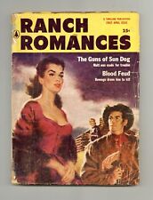 Ranch Romances Pulp Apr 1957 Vol. 203 #4 GD picture