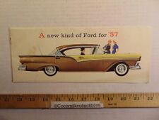 Vintage 1957 A New Kind of Ford For 57 Brochure picture