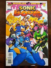 Sonic Boom Comic #9A Variant Worlds Unite Part 6 NM- Sonic The Hedgehog  picture