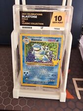 Pokémon TCG Blastoise Celebrations: Classic Collection 2/102 Holo Rare ACE 10 picture