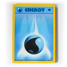 Pokemon - Water Energy - 1st Edition - 132/132 - Gym Heroes picture