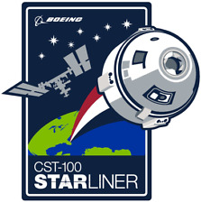 NASA Boeing Starliner Program Patch Vinyl Sticker - 3 in. x 3in. picture
