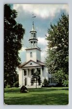 Tallmadge OH-Ohio, Historic 1822 Congregational Church Souvenir Vintage Postcard picture
