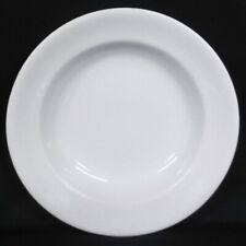 J & G Meakin Plain White Ironstone Soup Bowl Plate 9 