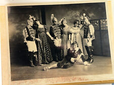 Antique Alton IL Photo ALbum (15+) Performers Artists Actors NICE costumes  picture