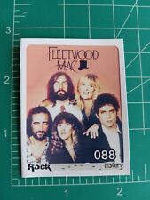 2020 ROCK HISTORY music Sticker Card Brazil GROUP BAND FLEETWOOD MAC  picture
