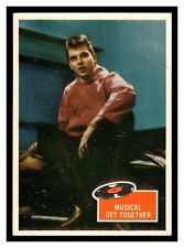 1959 TOPPS FABIAN MUSICAL TOGETHER #31 50'S SINGER STAR HIGHER GRADE NICE CARD picture