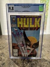 The Incredible Hulk #340 CGC 9.8- ICONIC Todd McFarland Cover- OWTW Pages picture