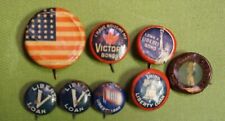 WWI 1917 1918 Liberty Loan, Victory Bonds Buttons lot of 8 (Bottom rack front) picture