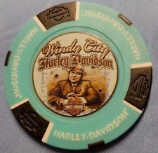 WINDY CITY HARLEY DAVIDSON OF CHICAGO, ILLINOIS DEALERSHIP POKER CHIP NEW picture