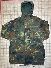 German Flecktarn Field Coat Military Camouflage Army Uniform Vintage 1991 Large picture