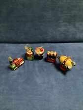 Lot of 5 small Coca Cola Christmas ornaments picture