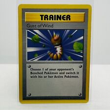 Pokémon Gust of Wind 93/102 Base Set Shadowless Pokemon 1999 WOTC Common Card MP picture