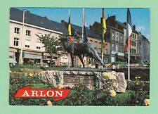 Vintage International Postcard Unused Belgium Arlon Square Reine Astrid picture