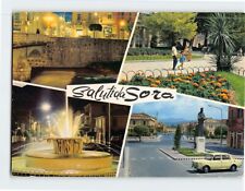 Postcard Saluti da Sora Italy picture