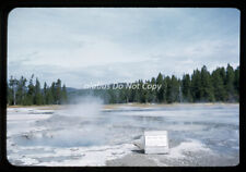 Orig 1958 SLIDE View of Hot Spring Brilliant Pool in Yellowstone National Park picture