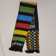 eBay Open 2023 Logo Fringed Scarf Branded eBayana Woven Double Thick 64