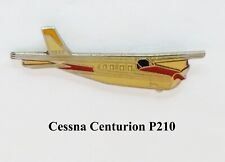Cessna Centurion P210 Pin - Commercial Airplane Collectible - Metal  picture