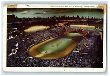 1945 Soldier Field And Field Museum Grant Park Chicago Illinios IL Postcard picture
