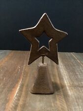 Cast Iron star bell 7.5” picture