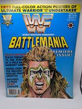 WWF Battlemania #1 Valiant 1991 Complete w/ Poster & Insert WrestleMania Comic  picture