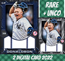 Topps Bunt 22 Josh Donaldson Rare Unco Relic Series S/2 2022 Digital Card picture