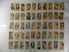 Players Cigarette Cards Film Stars 1st Series 1934 Complete Set 50 picture