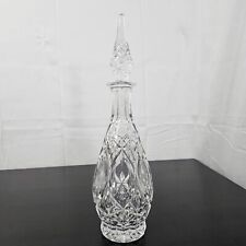 Vintage 1970 Princess House Lead Crystal Glass Decanter High Top W Germany 15