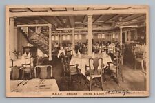 RMSP Orduna Dining Saloon Cruise Liner Ship Royal Mail Co Vintage Postcard picture