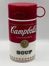 Vintage 1998 Campbells Soup Container, Insulated Plastic Thermos, 11.5 Oz picture