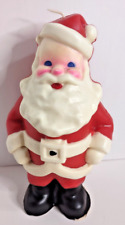 Vintage Suni Santa Claus Candle USA Jolly Saint Nick Father Christmas Large picture