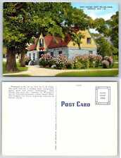 Neenah Wisconsin DOTY HOUSE DOTY ISLAND PARK Postcard g215 picture