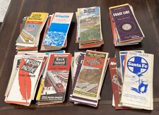 Huge Lot of (125) 1950’s/60’s Public Timetables:ACL,NYC,SAL,N&W,WP,NP,GN,IC,RG++ picture