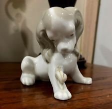 Vintage ROSAL/NAO Dog and Snail Figurine RARE Collectible by JOSE LLADRO ? picture