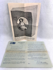 1912 National Cloak & Suit Co. New York Sales Letter & Pamphlet for Style Book picture