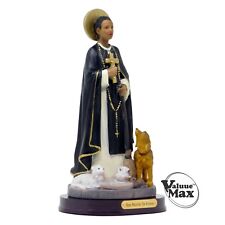 ValuueMax™ Saint Martin of Porres Statue, Finely Detailed Resin, 8 Inch Tall picture