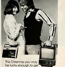1972 Hitachi Television Radio Advertisement Life Vintage Solid State picture
