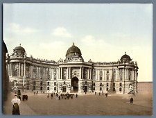 Lower Austria. Vienna. K. u. K. Hofburg.  P.Z. vintage photochromie, photoc picture