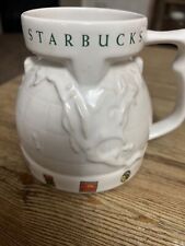 Starbucks Coffee Around the World Vintage 1990s Earth Globe Travel Mug Cup picture