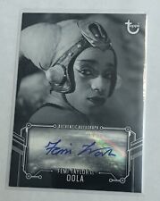 2020 Topps Return Of The Jedi B&W Autograph Card Femi Taylor As Oola picture