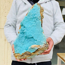 22.71LB Huge Gorgeous Natural Hemimorphite rough raw Crystal Mineral Specimen picture